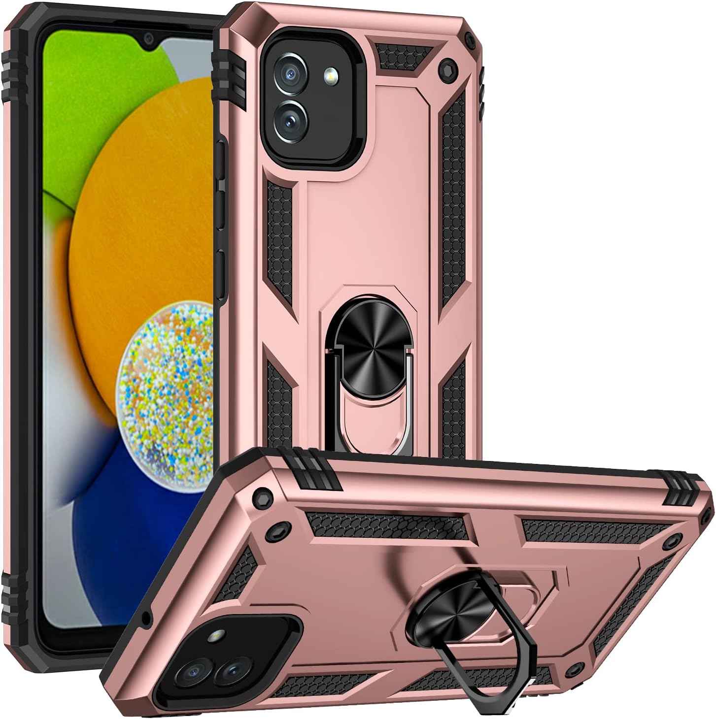 Galaxy A03 Case, Samsung A03 Phone Case, DINGXIN [Military