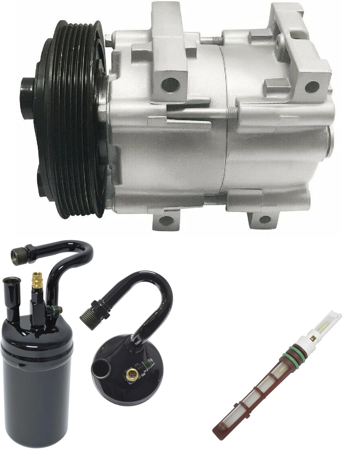 RYC Automotive Air Conditioning Compressor and Clutch Kit KT AC86-01 (Fits Ford Ranger 2.3L 1994)