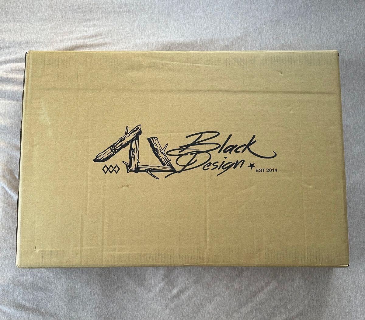 BLACK DESIGN ブラックデザイン日和 プレート ツリー 2枚セット BLACK DESIGN 大和本体+treeアイアン柄2枚 | DEVISE WORKS