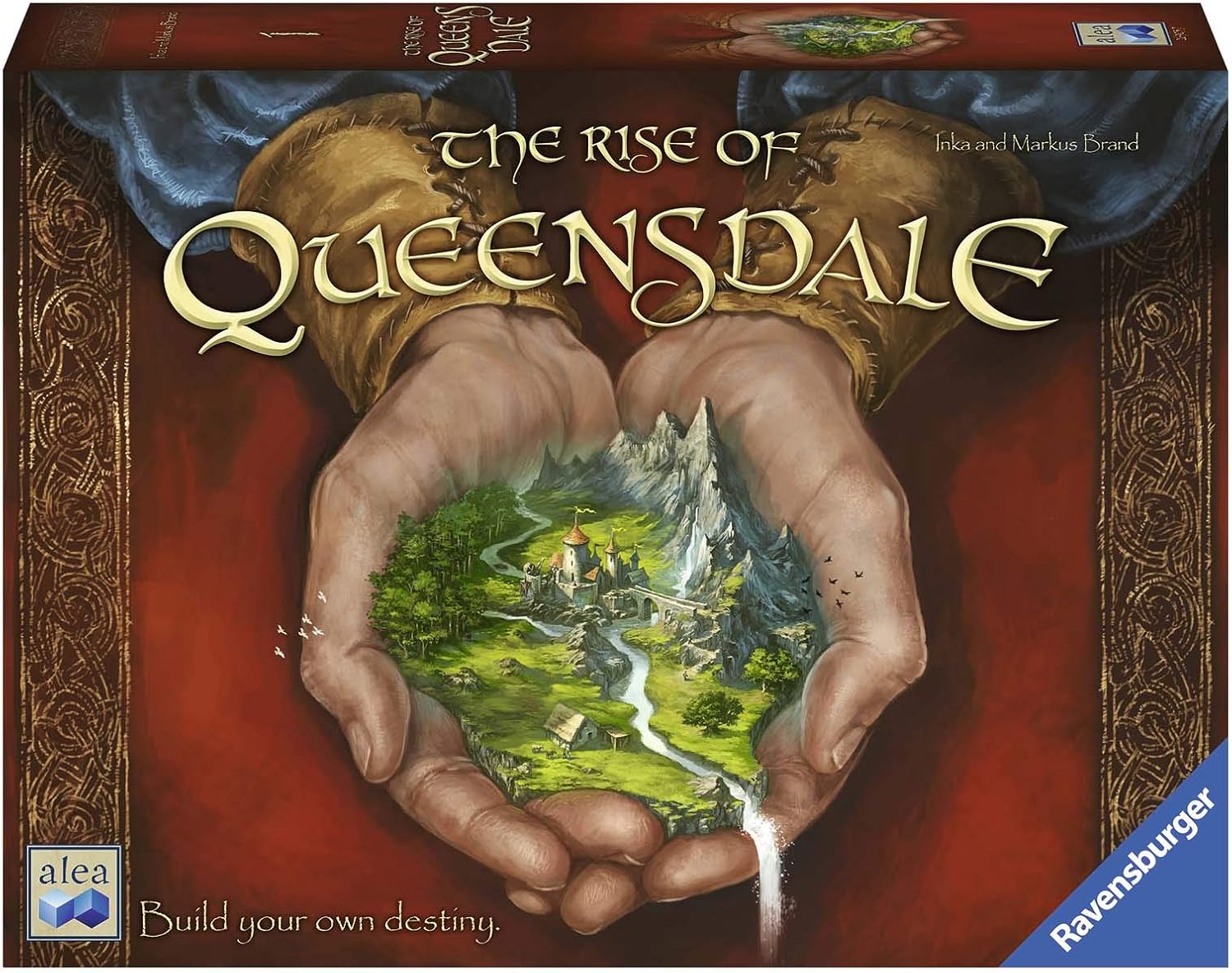 One-Day Sale: Up to 50% Off Ravensburger The Rise of Queensdale for Ages 12 & Up - Legacy Strategy Board Game, Brown