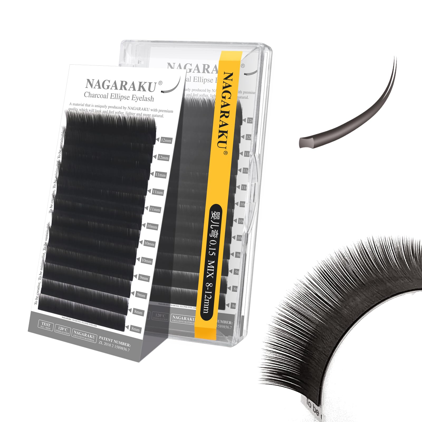 マツエクまつ毛Jカール×52