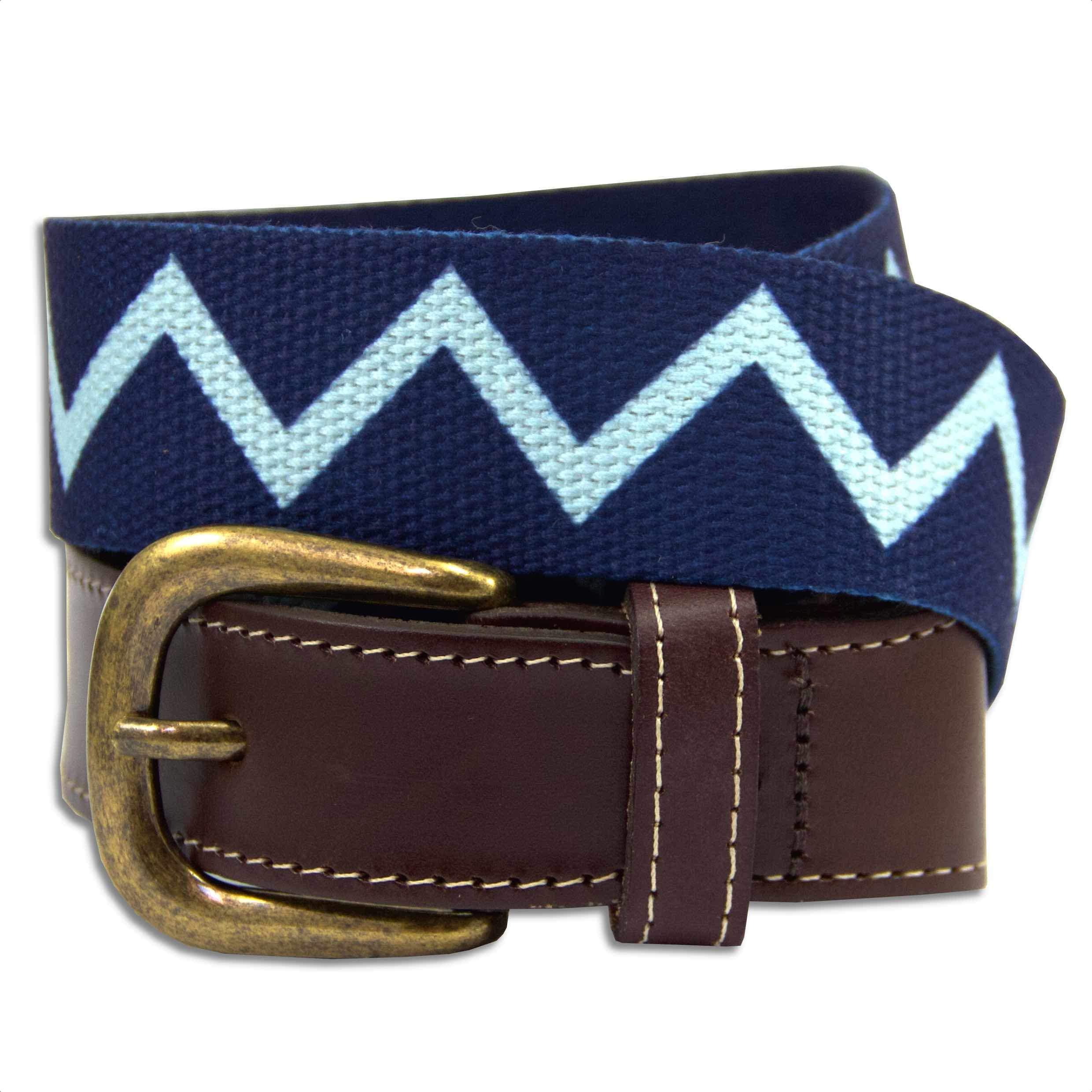 The Regimental Shop Men's Blue The Regital Shop Fleet Air Arm Webbing Belt L (36-38")