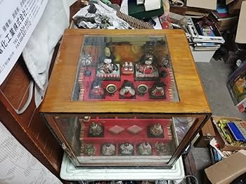 Amazon | 旧家買い出し品 古い雛人形 昭和レトロ 大正ロマン