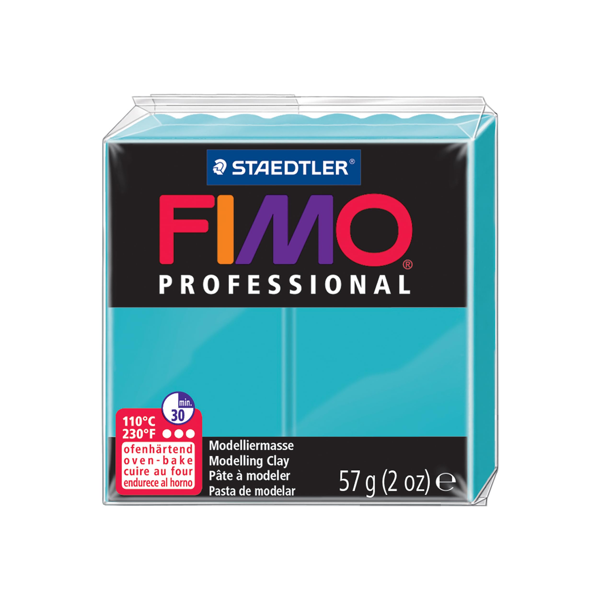 STAEDTLERFimo Professional Soft Polymer Clay, 2 oz, Turquoise