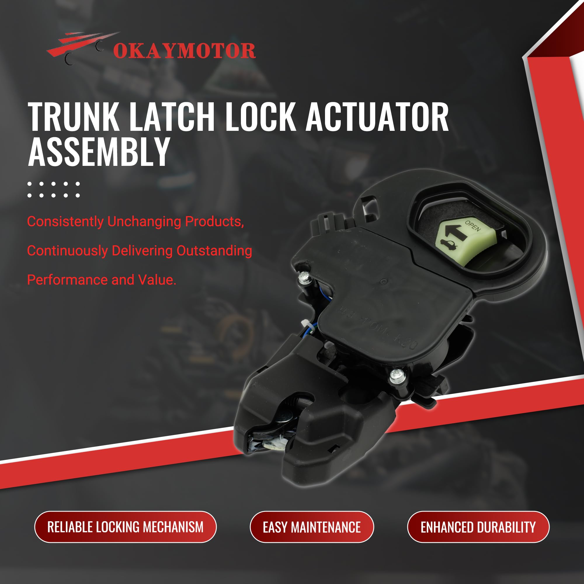 Amazon.com: OKAY MOTOR Trunk Latch Lock Actuator Assembly for 2006