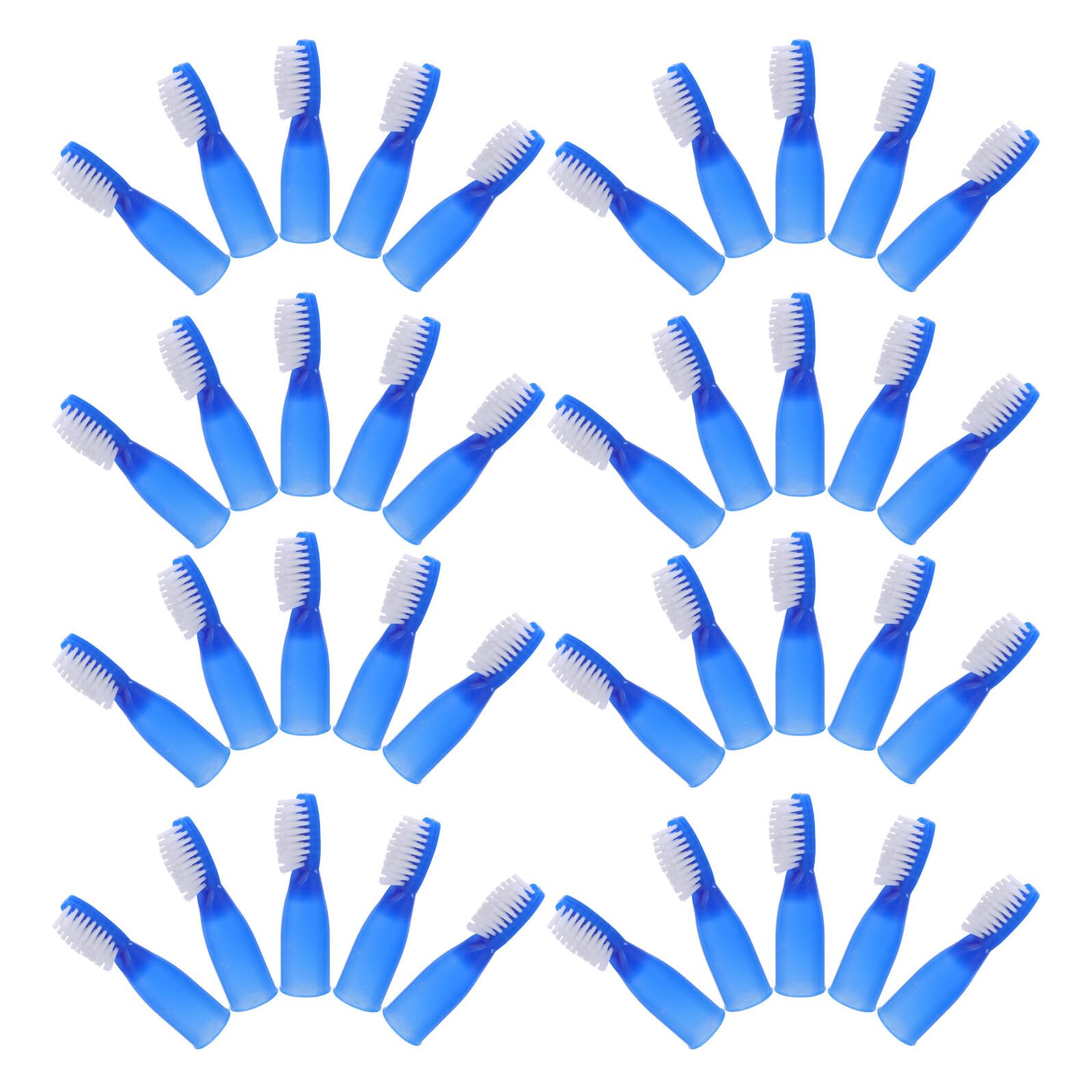 100 Pezzi Spazzolino da Denti Monouso Testina Piccola in Pbt Blu Manico Corto Ergonomico Spazzolino Portatile Morbido per Igiene Orale in Prigione Ospedali Viaggi e Campeggio