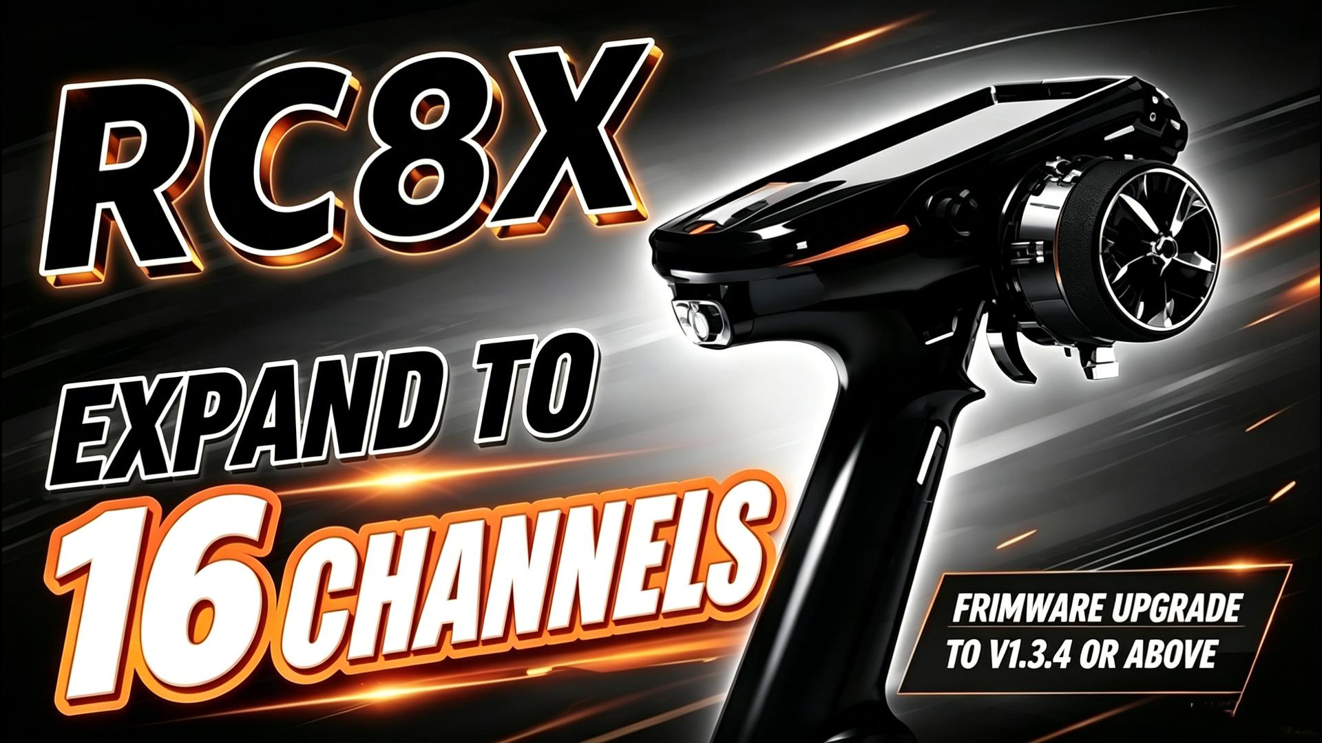 Amazon.com: Radiolink RC8X 8CH 2.4G RC Transmitter and R8FG&R4FGM
