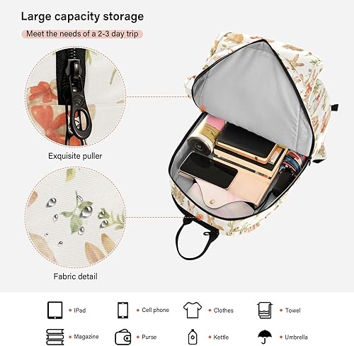 Miniatura 6 de Tenni - Bolsa de raqueta de bádminton ligera de dibujos animados lindos conejos pequeños, lazo rojo, accesorios deportivos mochila para tenis,