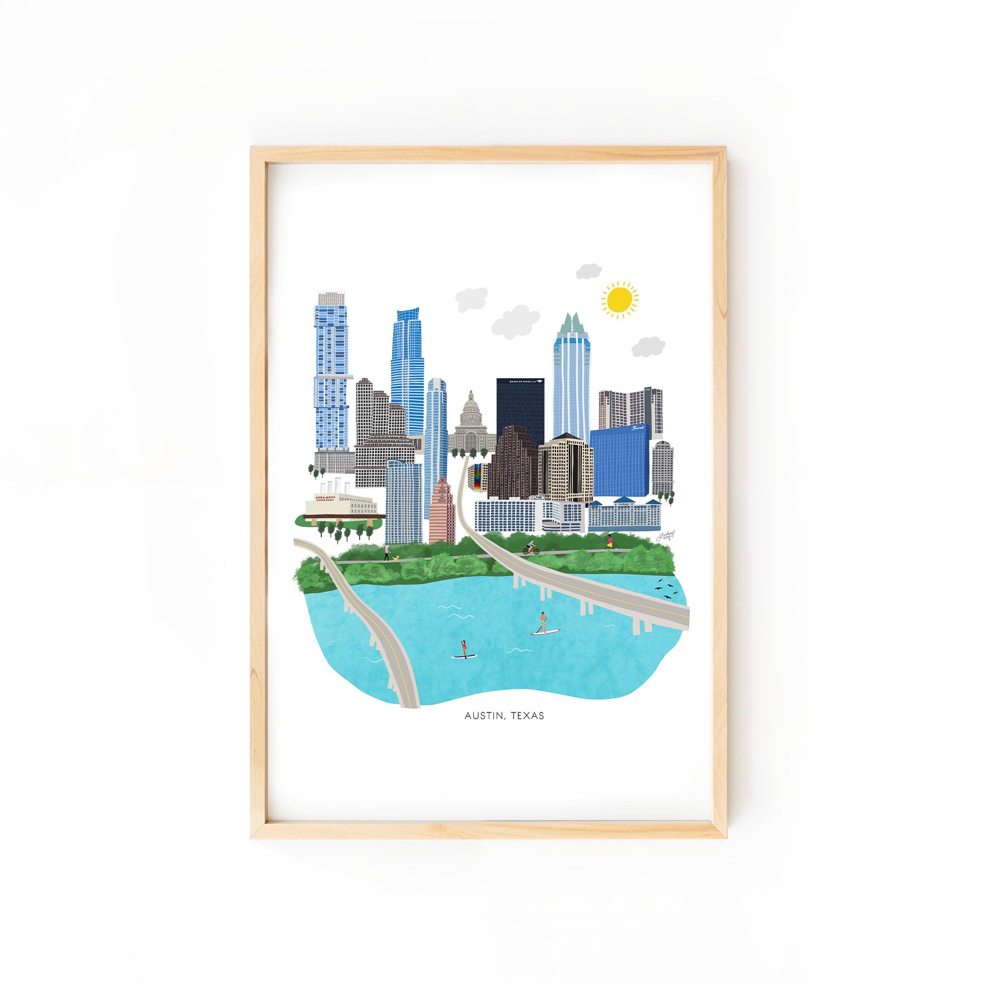 Lindsey Kay Collective Skyline Print