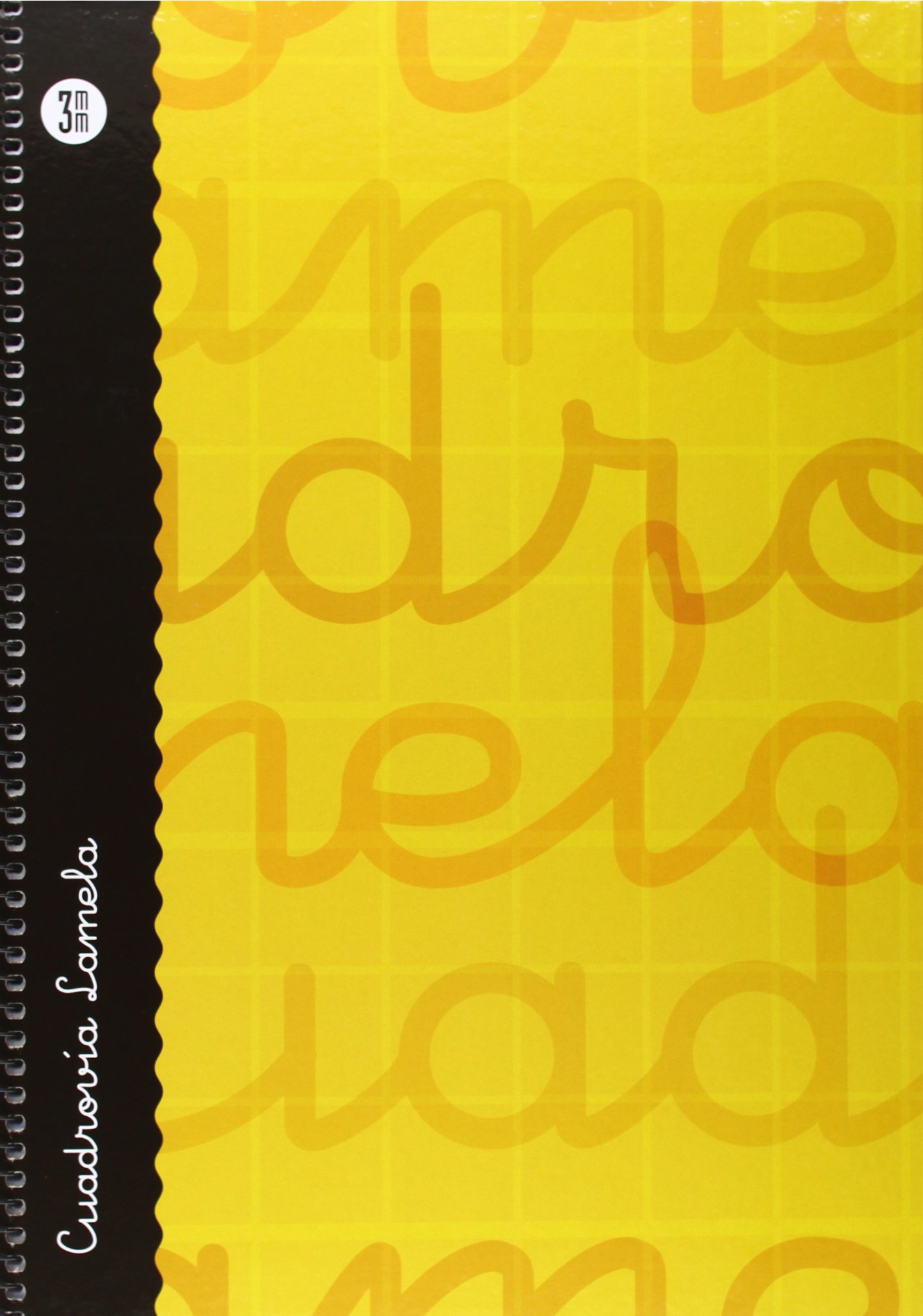 Lamela 99-N - Cuaderno con espiral, folio, tapa dura, color naranja, talla 80 páginas/ 3 mm