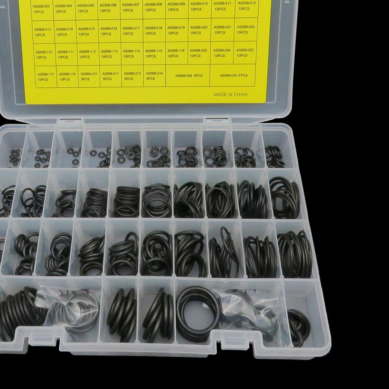 450Pcs Dive O-Ring Kit for Scuba Diving Tank Valves, Hoses & Regulators - NBR Material, Easy to Use - Great for Cameras and s - Diver Gear Replacement