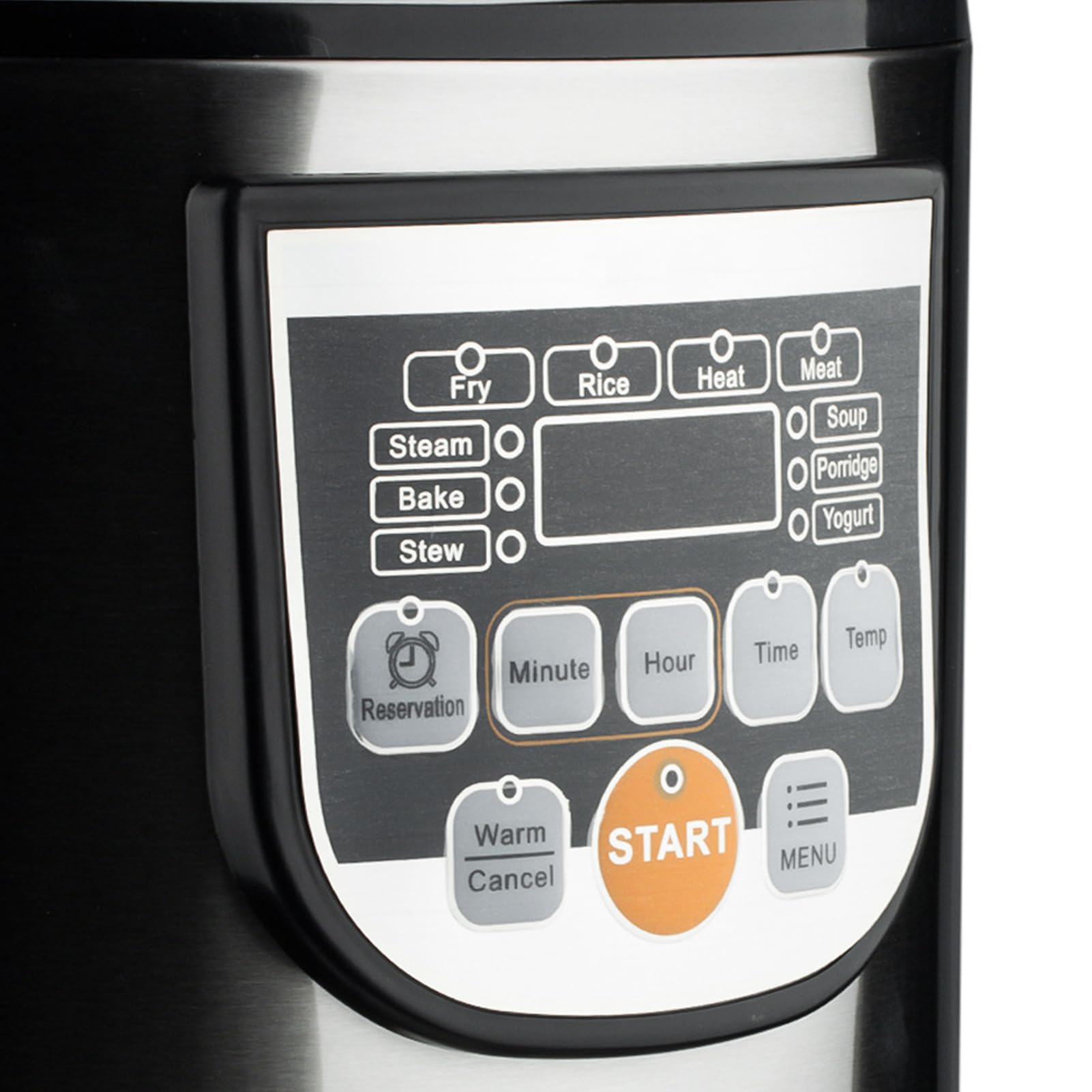 Garnek Elektryczny 10-W-1 5L Inteligentny Wielofunkcyjny Ryżowar | Multicooker 900W Z Cyfrowym Wyświetlaczem & Funkcją Utrzymywania Ciepła Wolne Gotowanie Gotowanie Ryżu Gotowanie Na Parze