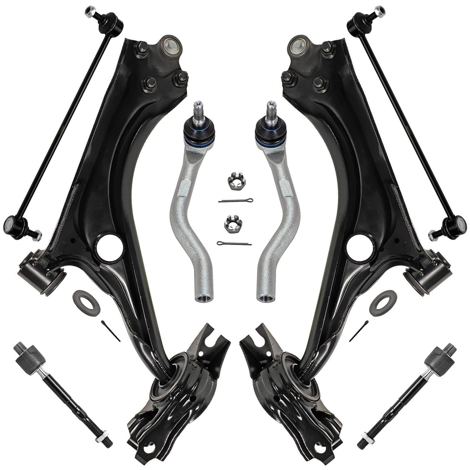 Detroit Axle - Front Control Arms Kit for 2016 2017 2018 2019 Honda Civic