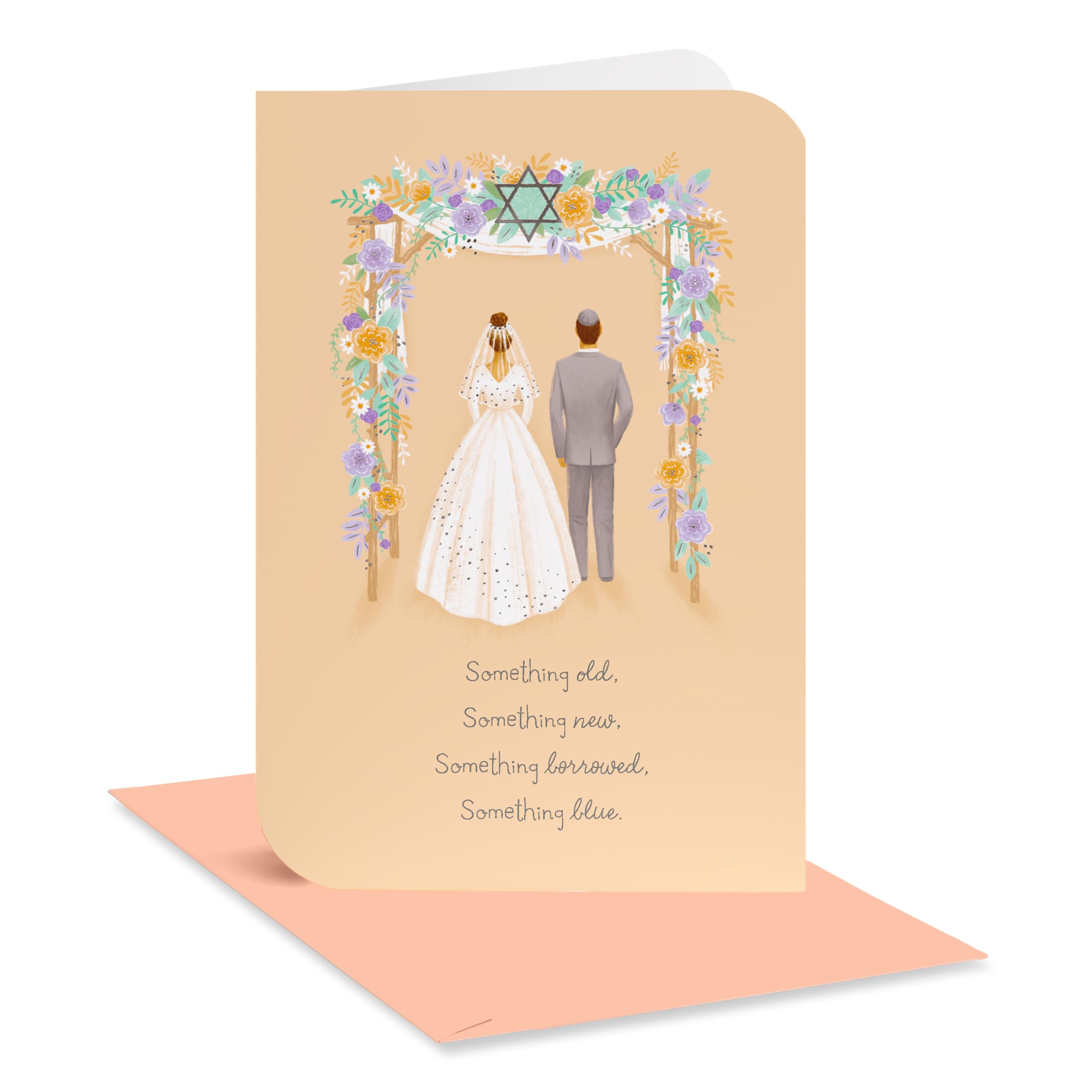 American Greetings Jewish Wedding Card (Mazel Tov)