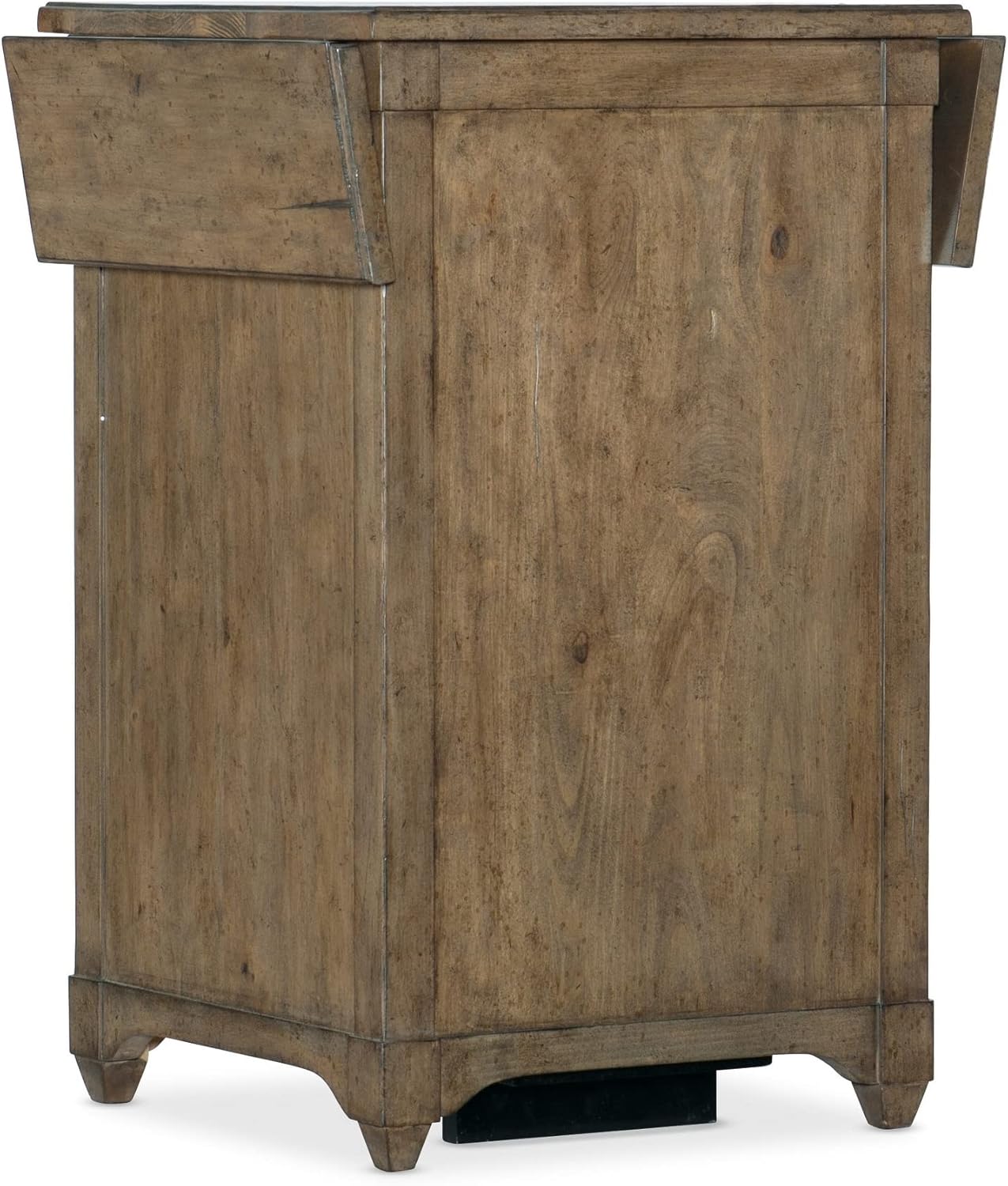 Telephone Table Brown Casual Transitional Wood Distressed Shelf : Home & Kitchen