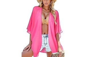 Women's Beach Chiffon Kimono Coverup