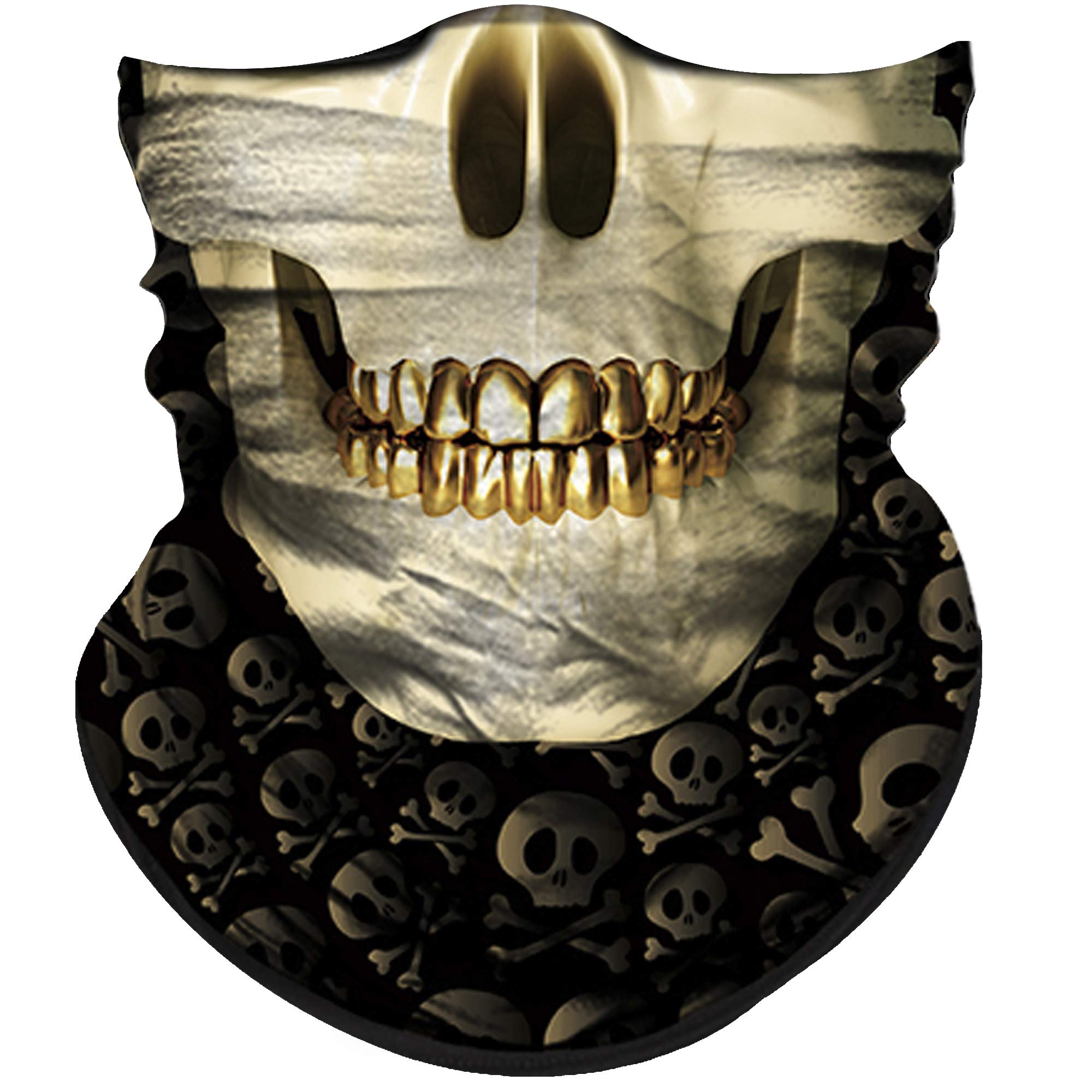 Skull Face Mask for Dust Wind Sun Protection Men Women Motorcycle Riding