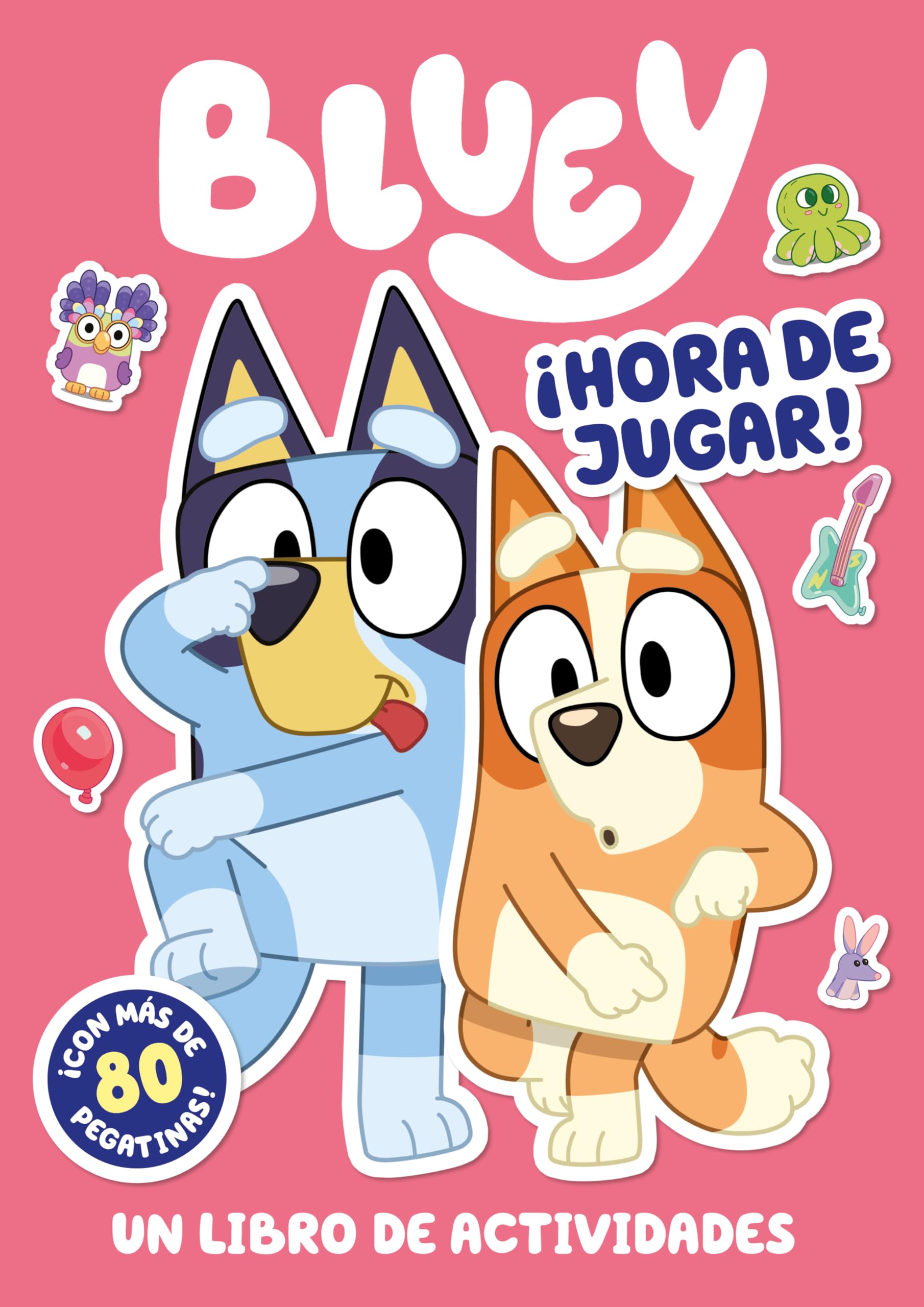 Bluey. Actividades - ¡Hora de jugar! (edición en español): Un libro de actividades con pegatinas (Altea)