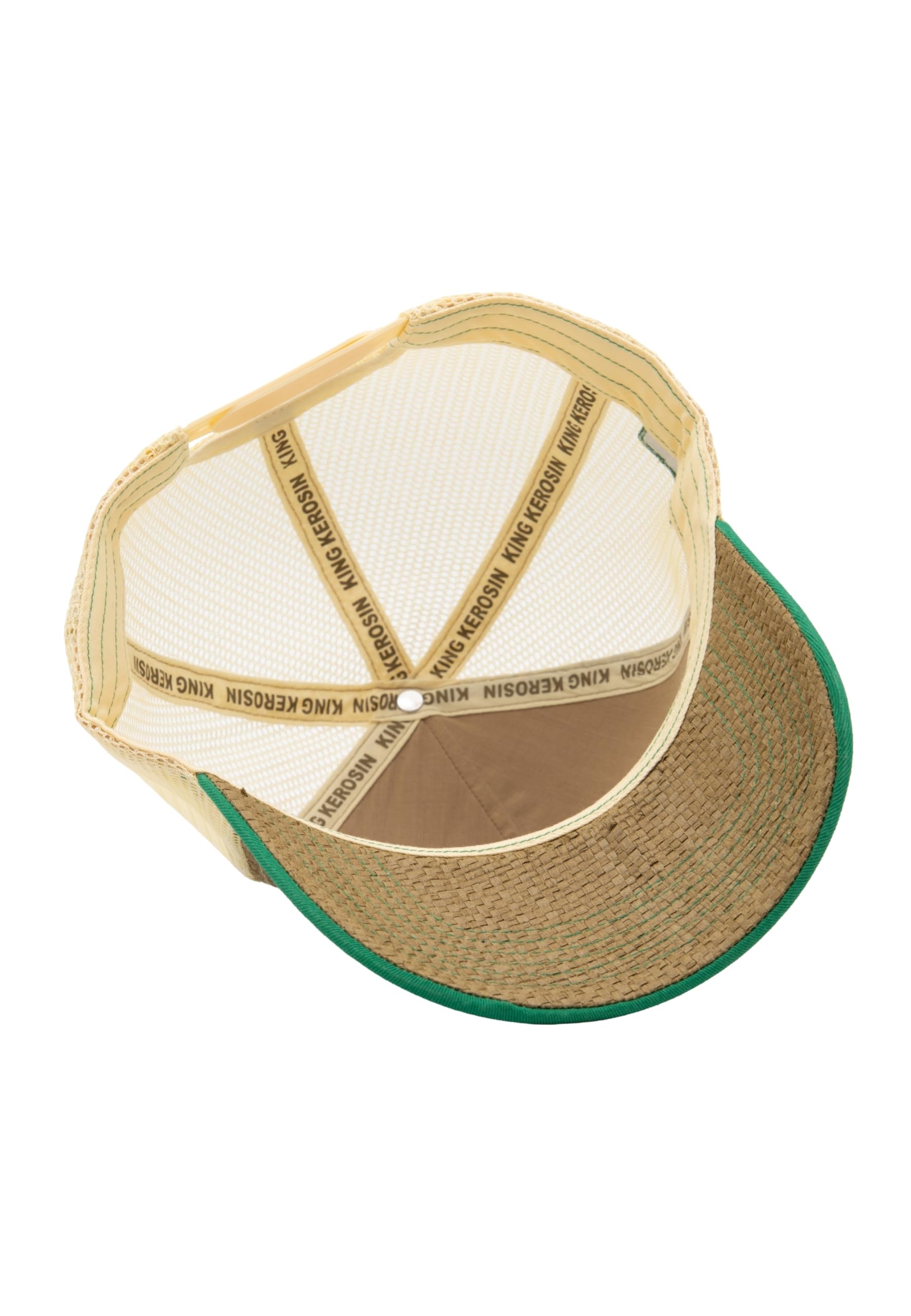 King Kerosin Męska czapka typu trucker Cap o wyglądzie słomki I Choose Violence
