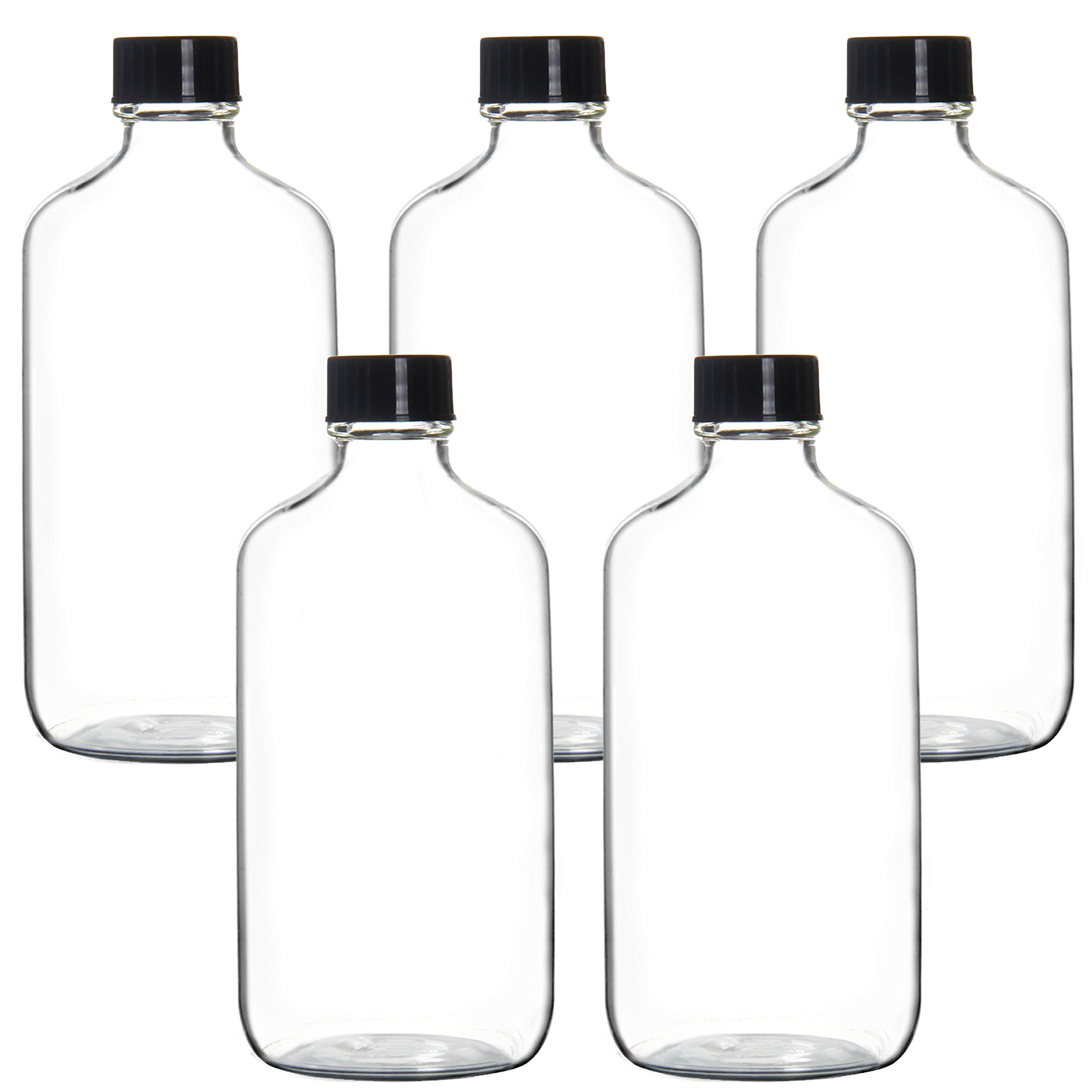 Bouteilles en verre 250ml vides pour organiser les sauces de votre frigo