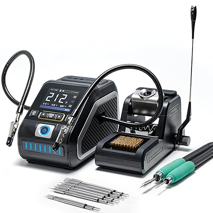 FNIRSI DWS-200 200W Precision Digital Soldering Station Kit