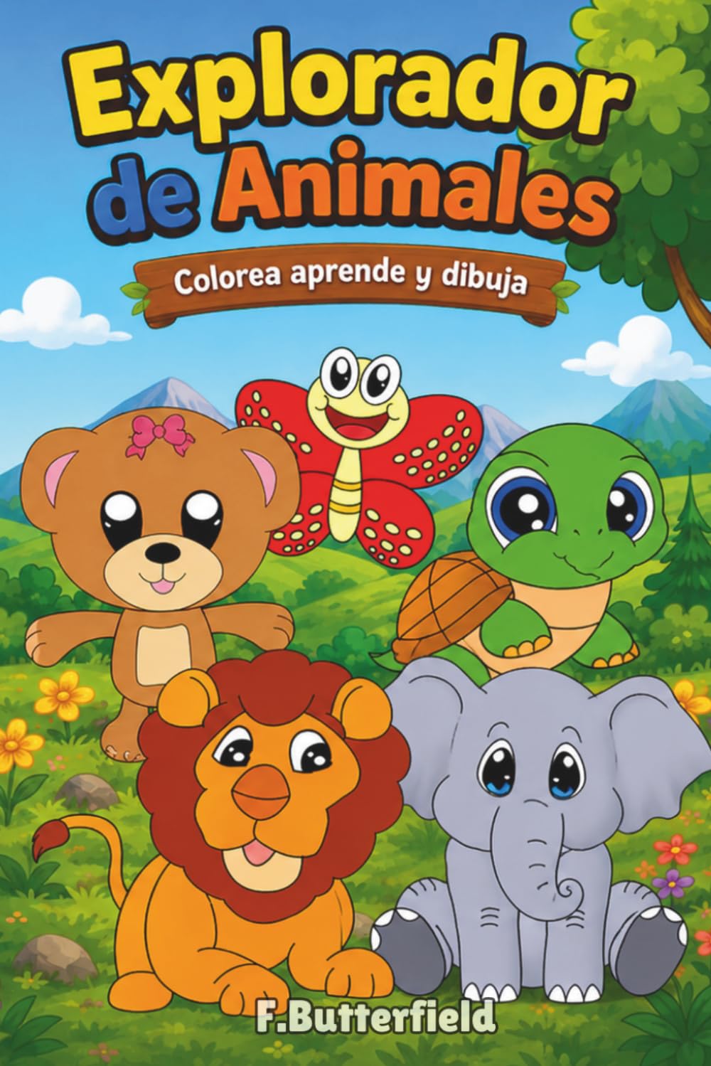 Explorador de Animales: Colorea, Aprende y Dibuja (Pequeños Exploradores)