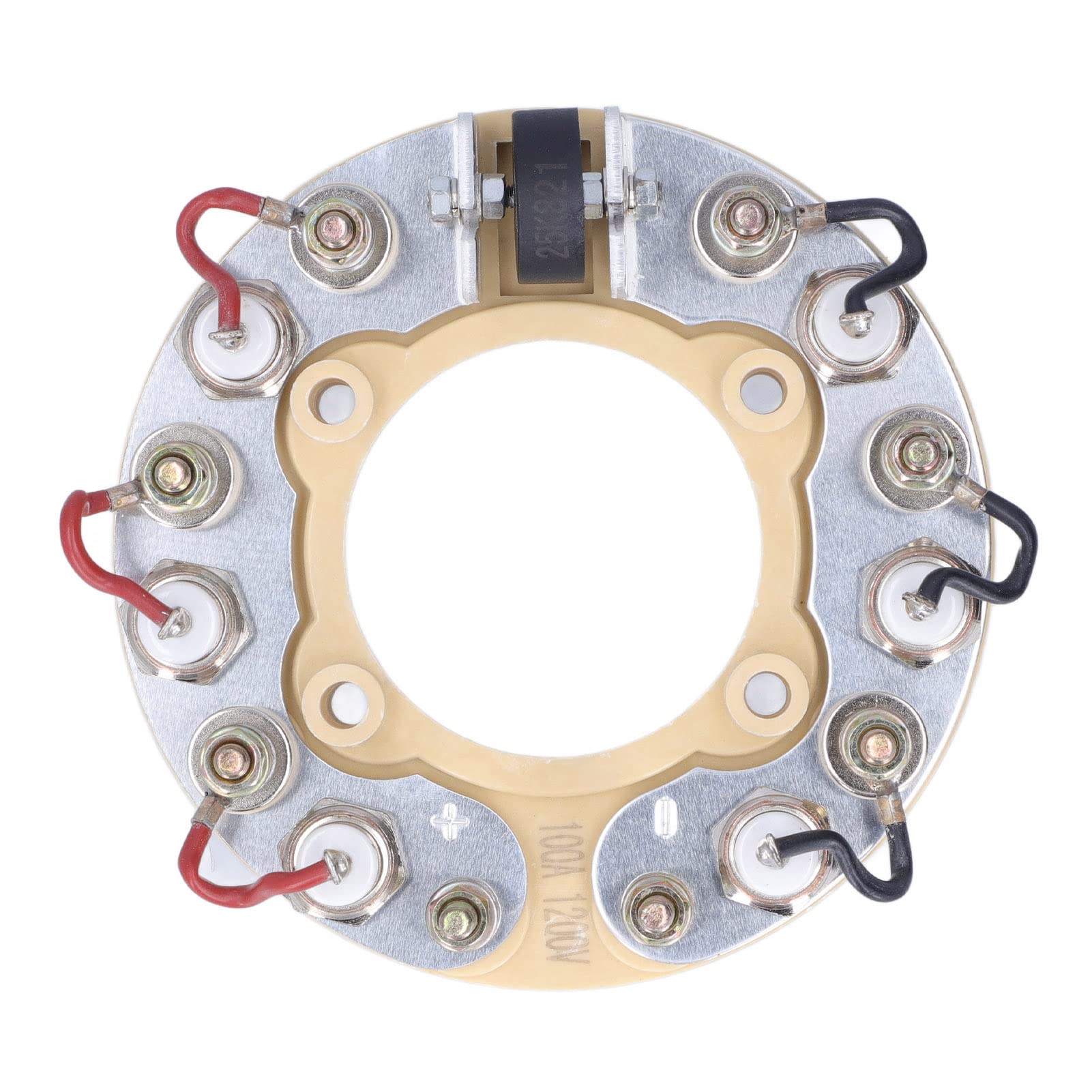 Ponte raddrizzatore WT-5 con Corrente di Picco 100 A, Tensione di Picco 1200 V, modulo raddrizzatore Rotante in ABS e Acciaio 304 per generatori