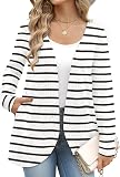 WIHOLL Womens Long Sleeve Shirts Fall Cardigan – Size Large in this deal