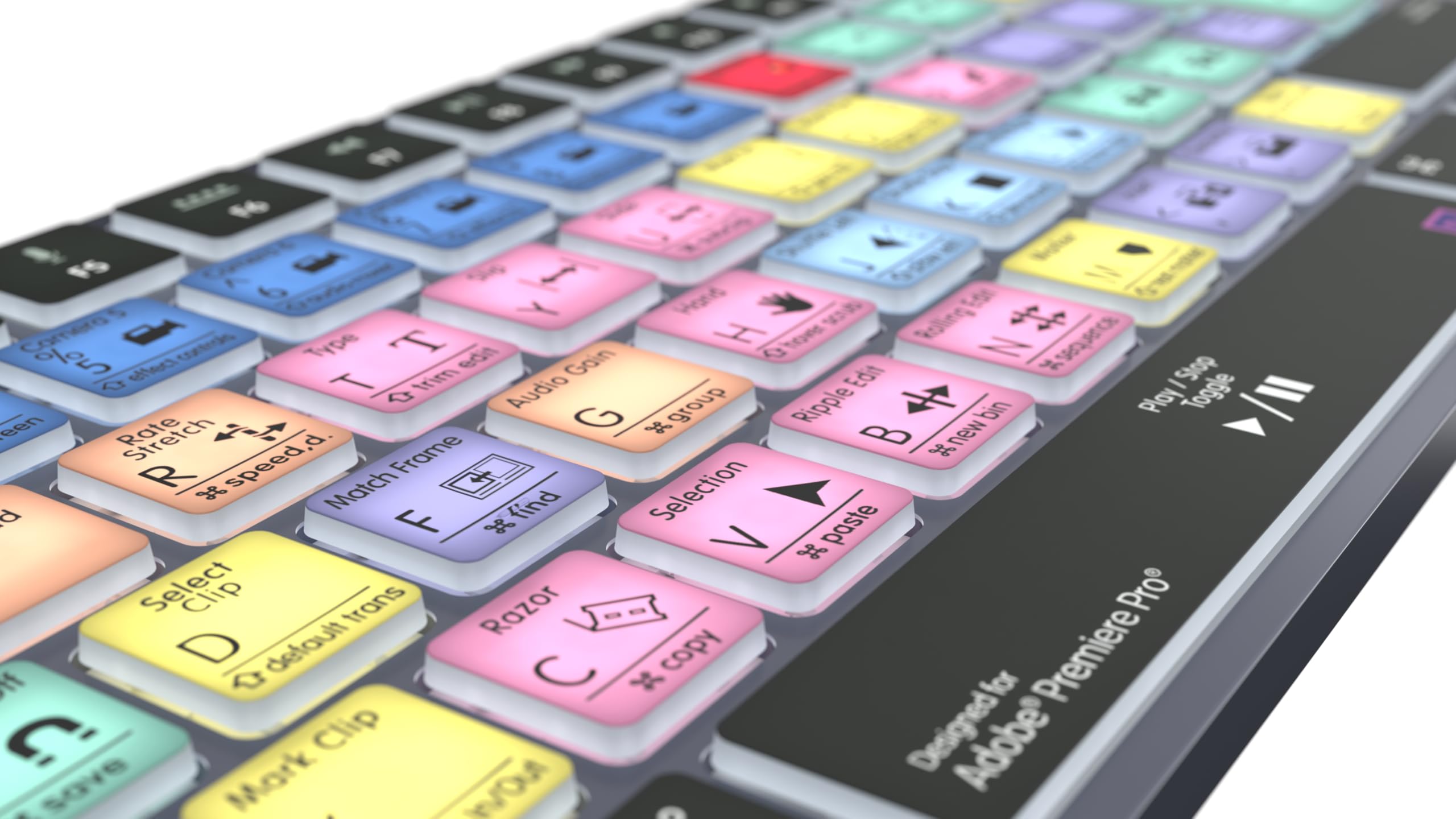 Logickeyboard Adobe Premiere Pro CC Titan UK Mac: Amazon.de