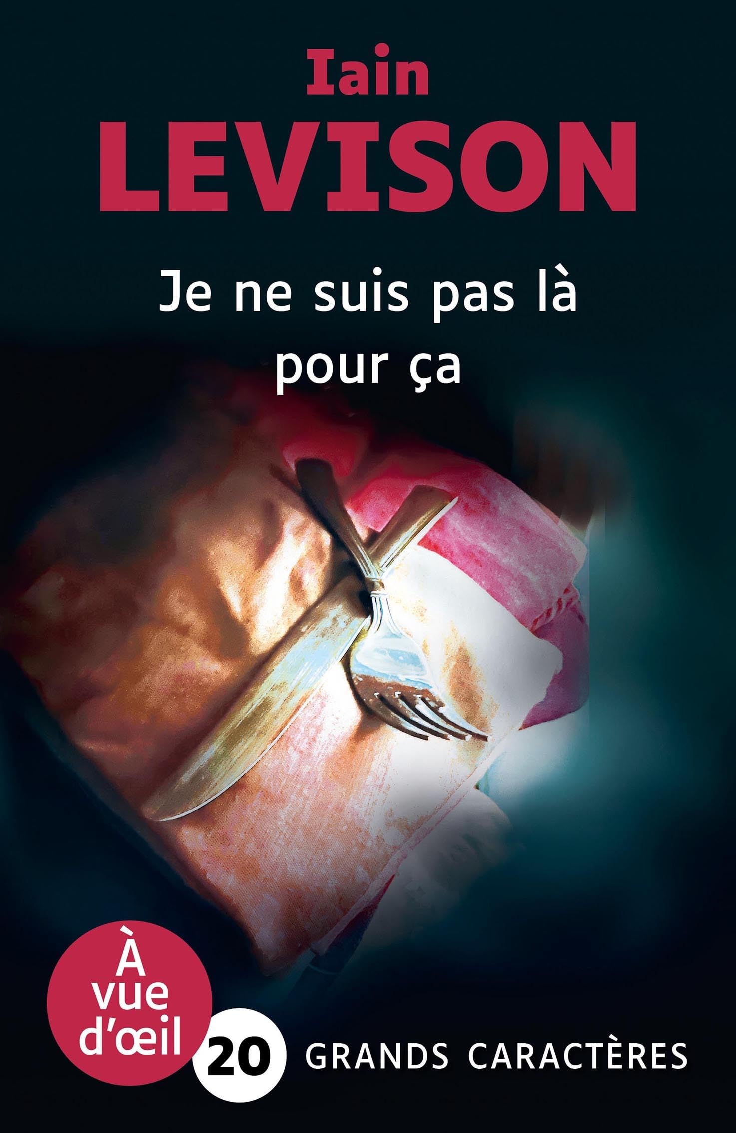 Je ne suis pas là pour ça: Grands caractères, édition accessible pour les malvoyants