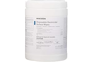 McKesson Germicidal Wipes: Your Essential Hygiene Companions