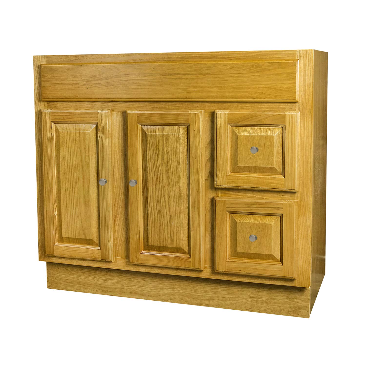 GCC36" X 18" Raised Panel Oak Vanity