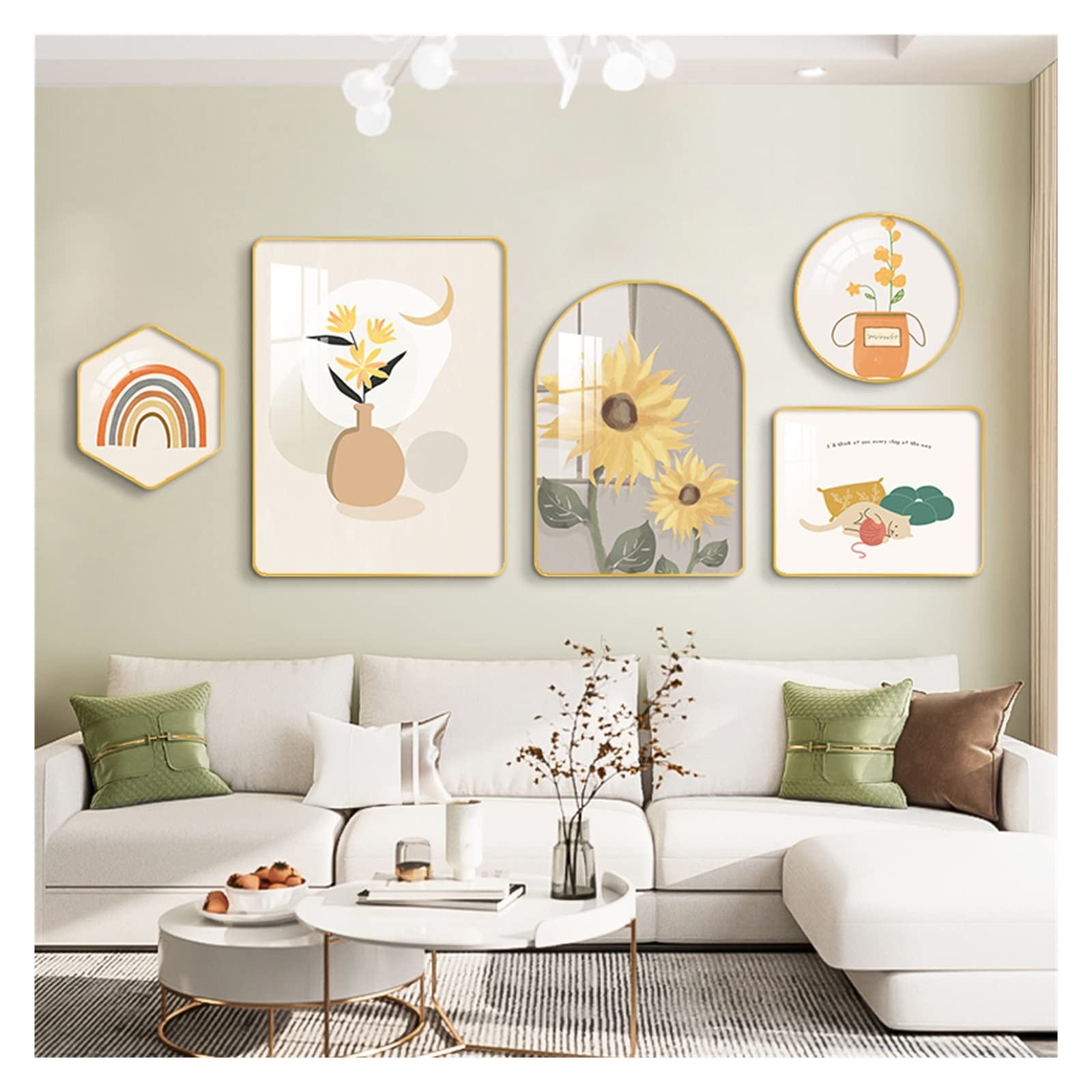 Amazon.co.jp: ASDFGHT 家の装飾の絵画 インテリア アート モダンな