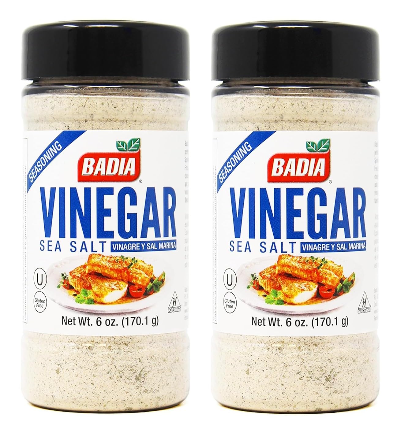 Vinegar & Sea Salt Seasoning - Badia Spices - Pack of 2