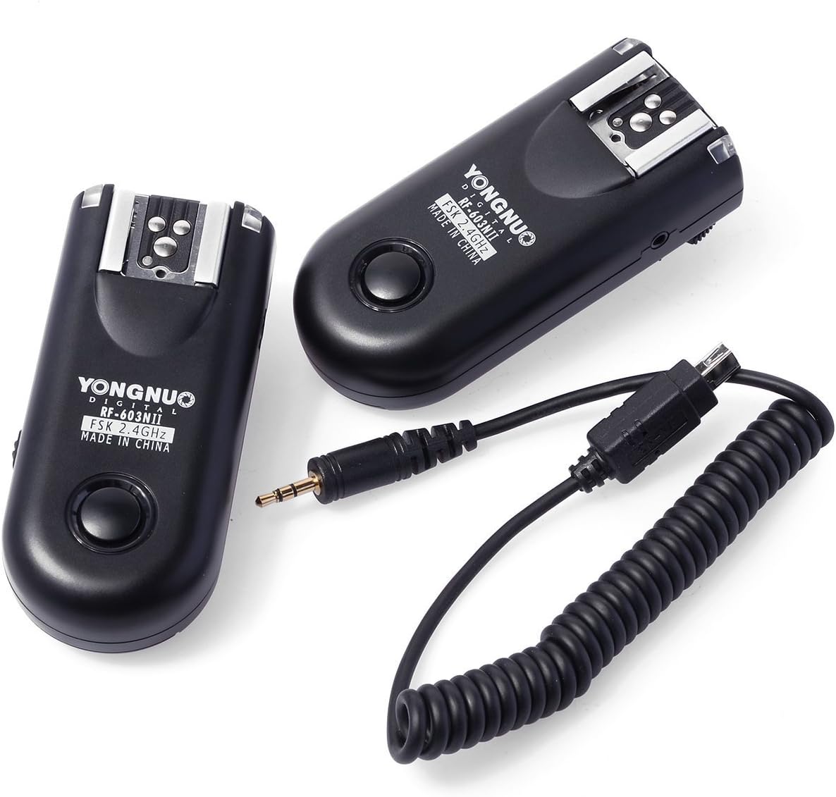 YONGNUO RF-603 II 16-Ch Wireless Flash Trigger Kit for Nikon DC2 Connection