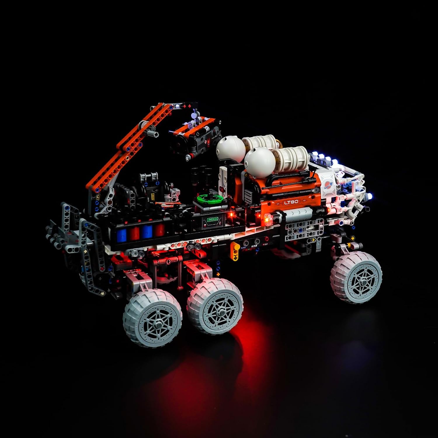 LED Light Kit Compatible with 42180 Mars Crew Exploration Rover, Light Kit ONLY, The Model NOT Included (Standard)