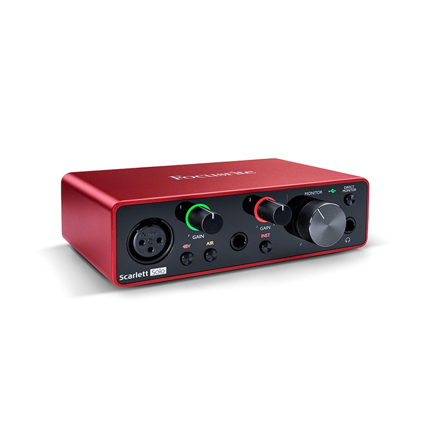 2. Focusrite Scarlett Solo (3rd Gen) USB Audio Interface