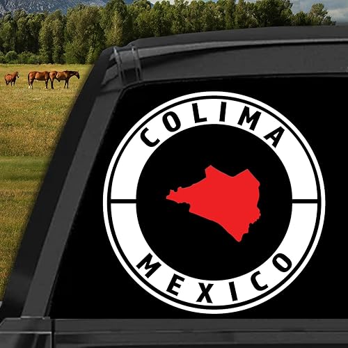 Vista 25 de Jalisco - Calcomanía para Carro de México, vinilo para Trocas calcomanias para camiones o automóviles de Estados mexicanos (10 pulgadas, Jalisco)