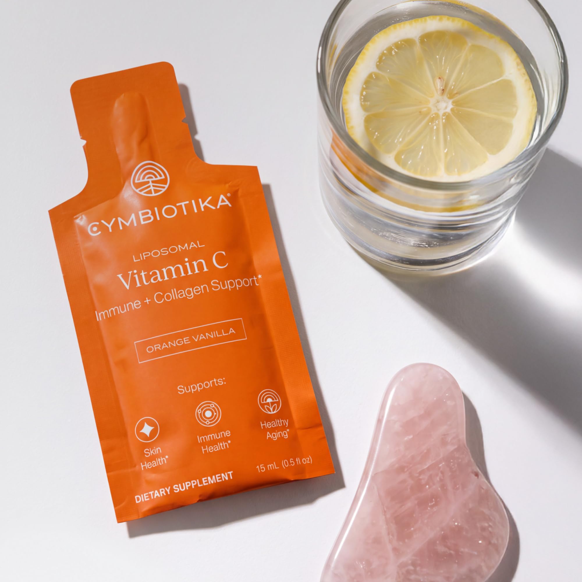 CYMBIOTIKA Liposomal Vitamin C 1000mg with Biotin for Skin — Amazon image 5