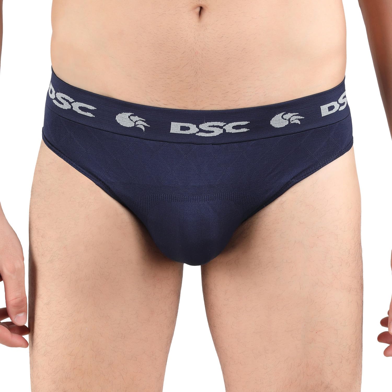 DSC Athletic Stretchable Abdominal Supporter Brief/Trunk (Navy Blue, M) | For Workout, Gym, Cricket and Other Sports Quick Dry Moisture Wicking Underwear | For Men, Boys