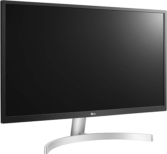 LG 27UL500-W 27-inch 4K UHD (3840 x 2160) Ultrafine Computer Monitor, IPS, AMD FreeSync, HDR10, HDMI, DisplayPort, Black Stabilizer, White
