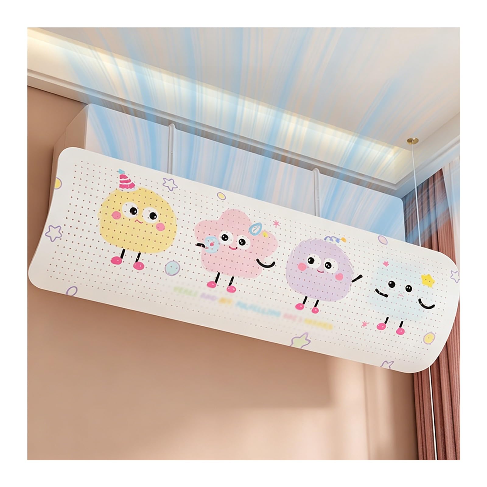 HBOOMOEM Air Conditioner Deflector, Wall Mounted Ac Wind Deflector, Prevents Direct Cold Drafts, Offers Broad Compatibility, and Is Easy to Install Without Drilling.(G)
