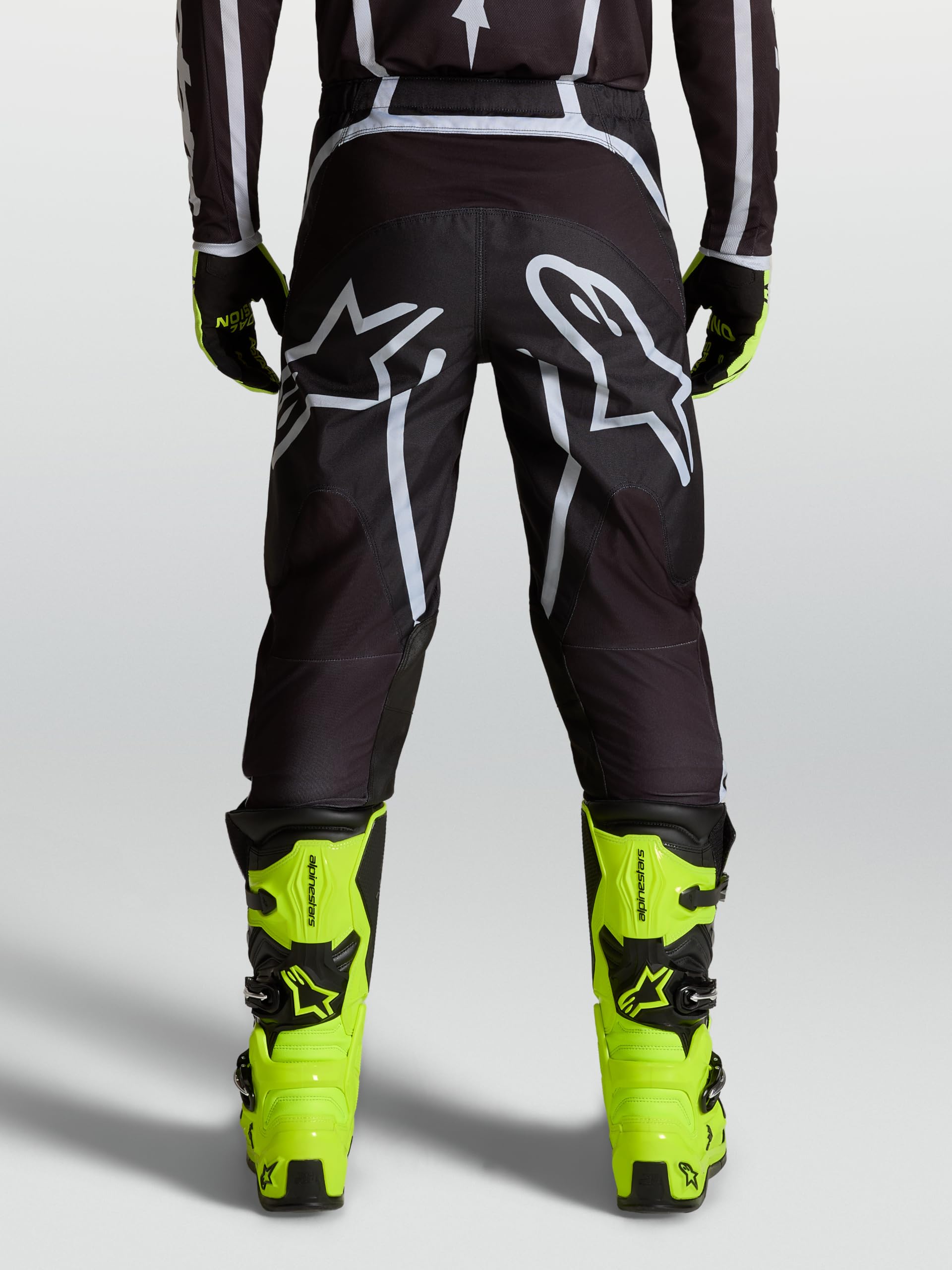 Alpinestars Fluid Apex V2 Spodnie motocrossowe, /srebrny, 32