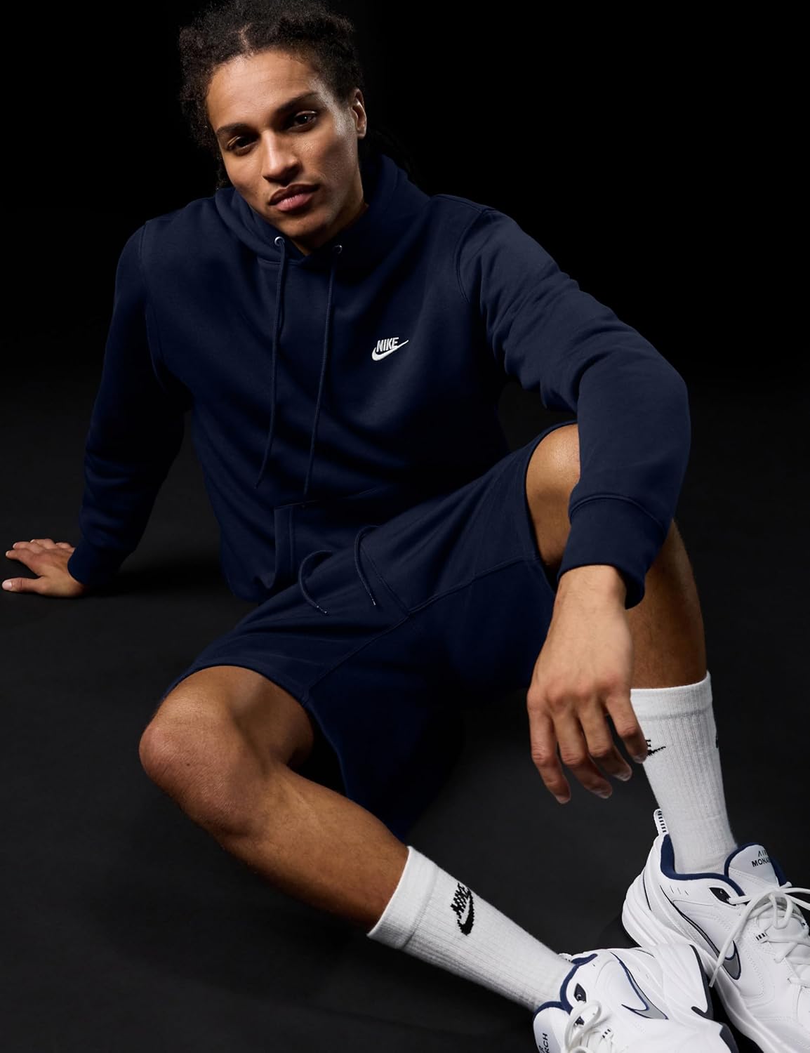 Nike Men's Club Pullover Fleece Hoodie - Image 2