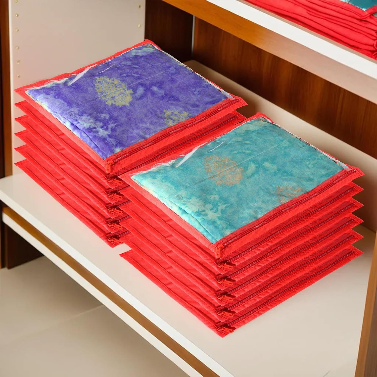 Taschen Aufbewahrung SONGMICS Hängeregal, Kleiderschrank-Organizer, Hängeaufbewahrung, Für Taschen Schrank