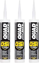 3 Pack OSI Sealants 9.5 oz Quad Max Window, Door and Siding Sealant, White