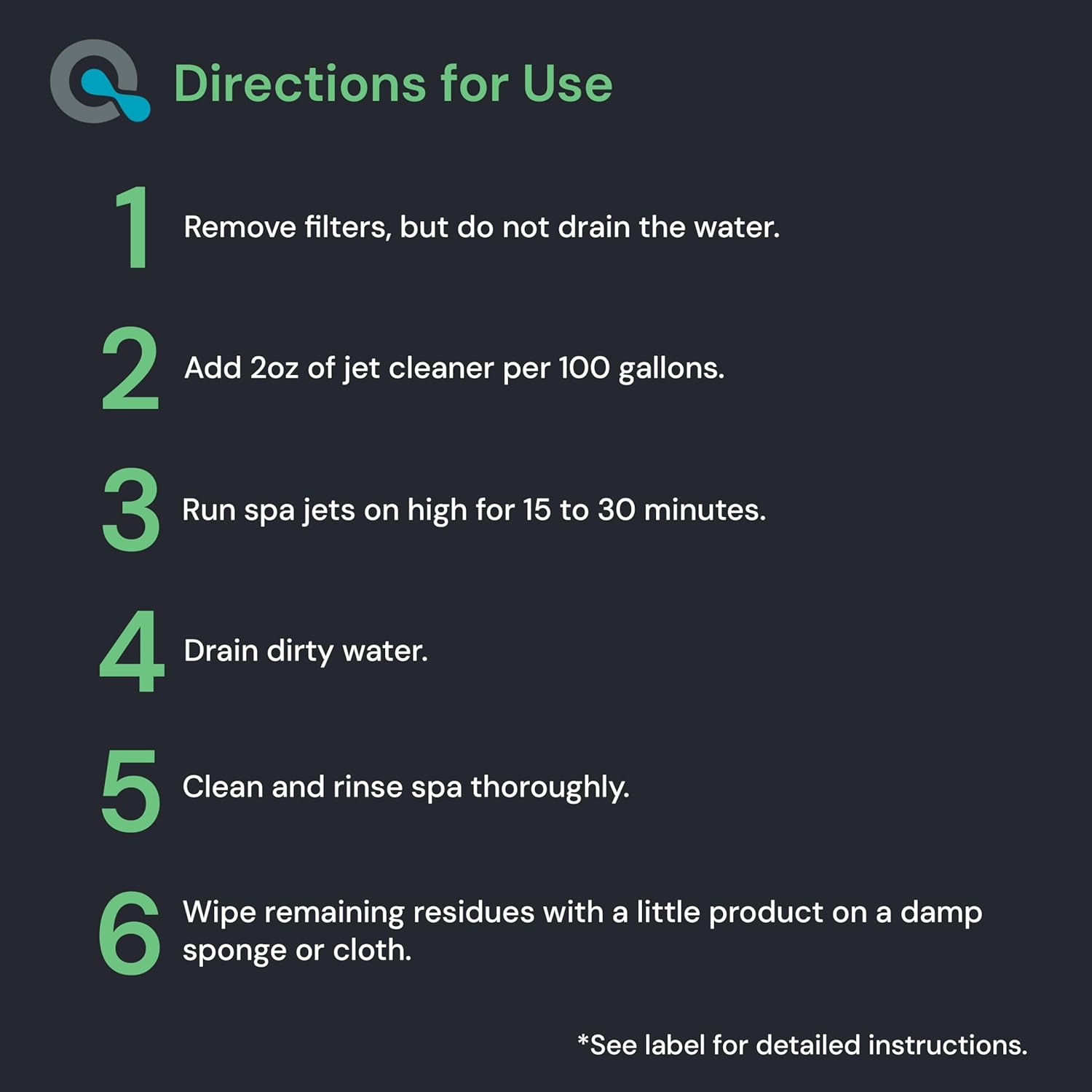 Jet Line Cleaner - 1 Gallon | Fast-Acting Spa & Jetted Tub Cleaner for Hot Tubs