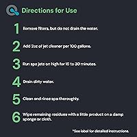 Vista 4 de MAV AquaDoc Limpiador de Chorros de Spa - Limpiador de Líneas de Chorros para Jacuzzis y Bañeras con Chorros - Enjuague de Spa de Acción Rápida