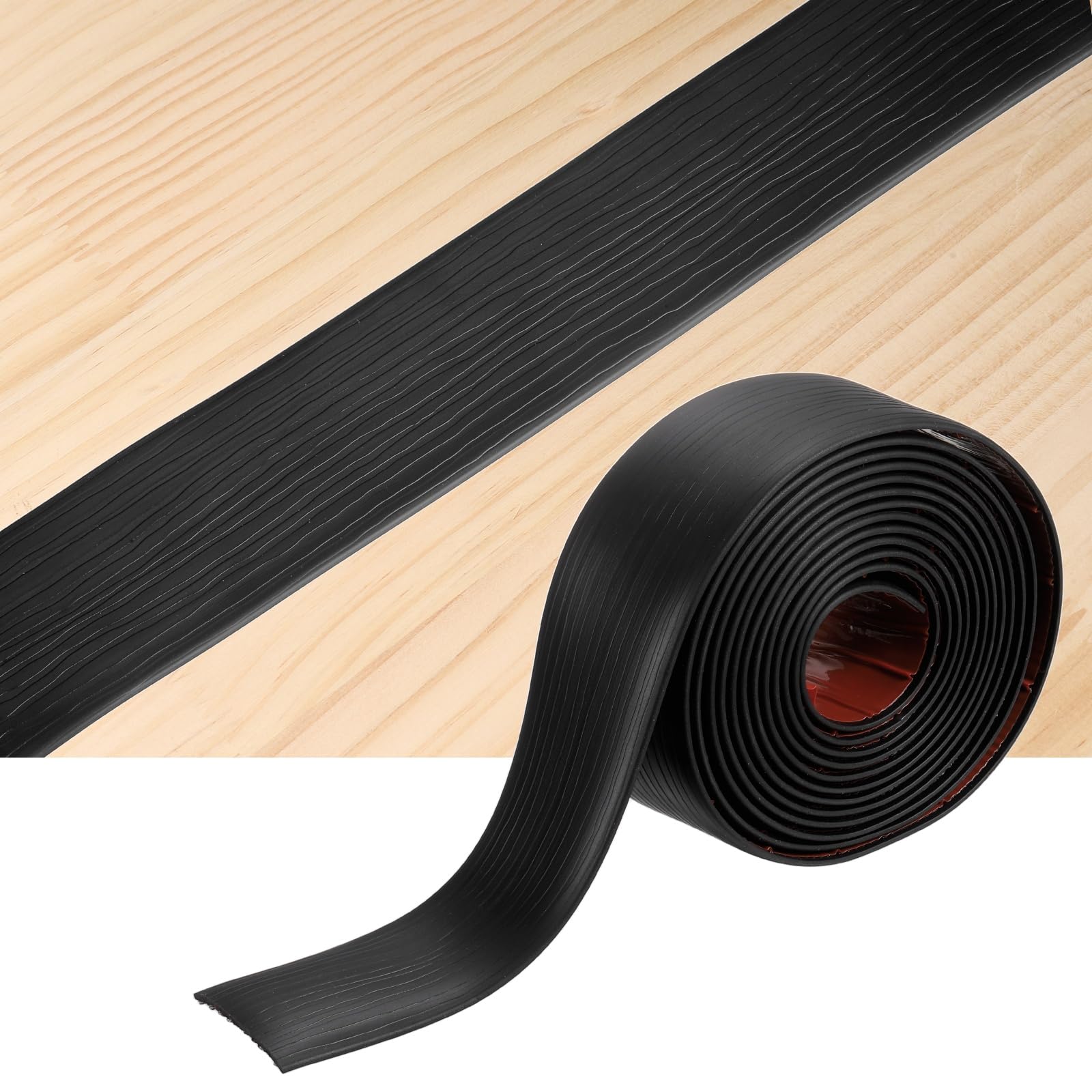 Tiras de transición autoadhesivas de PVC con relieve para cubrir juntas planas de suelo