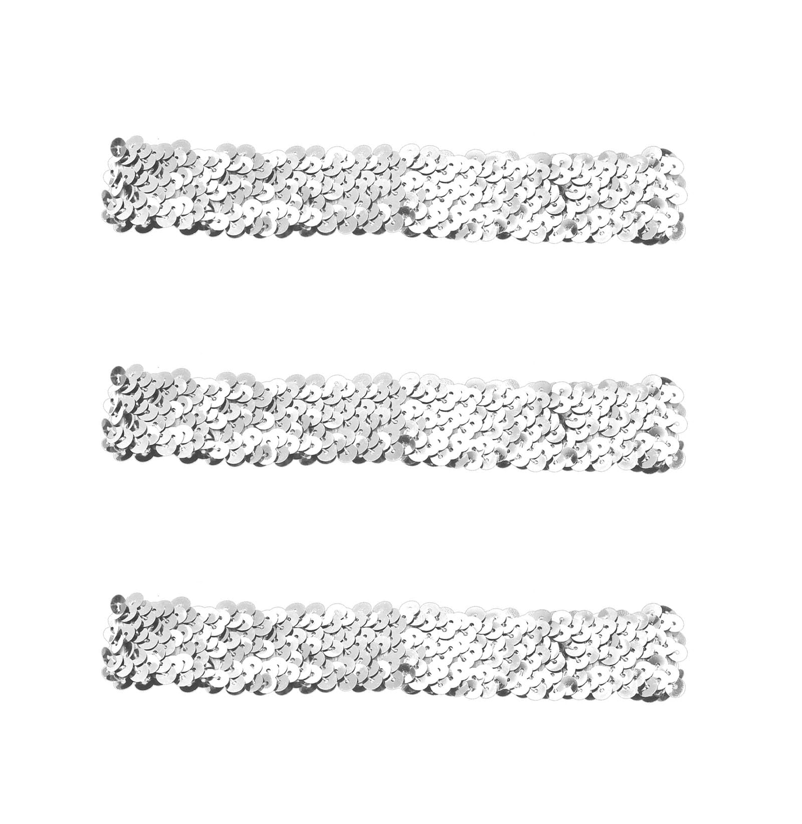 sowaka 3 Pcs Sequin Headband for Women Vintage 6.5 x 1.18 Inch Bright Elastic Stretchy Sparkle Glitter Fashion Hair Band Hairpiece Accessories for